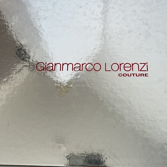 Gianmarco Lorenzi T-strap Platform Heels In Nude/ Multicolor - Picture 4 of 7